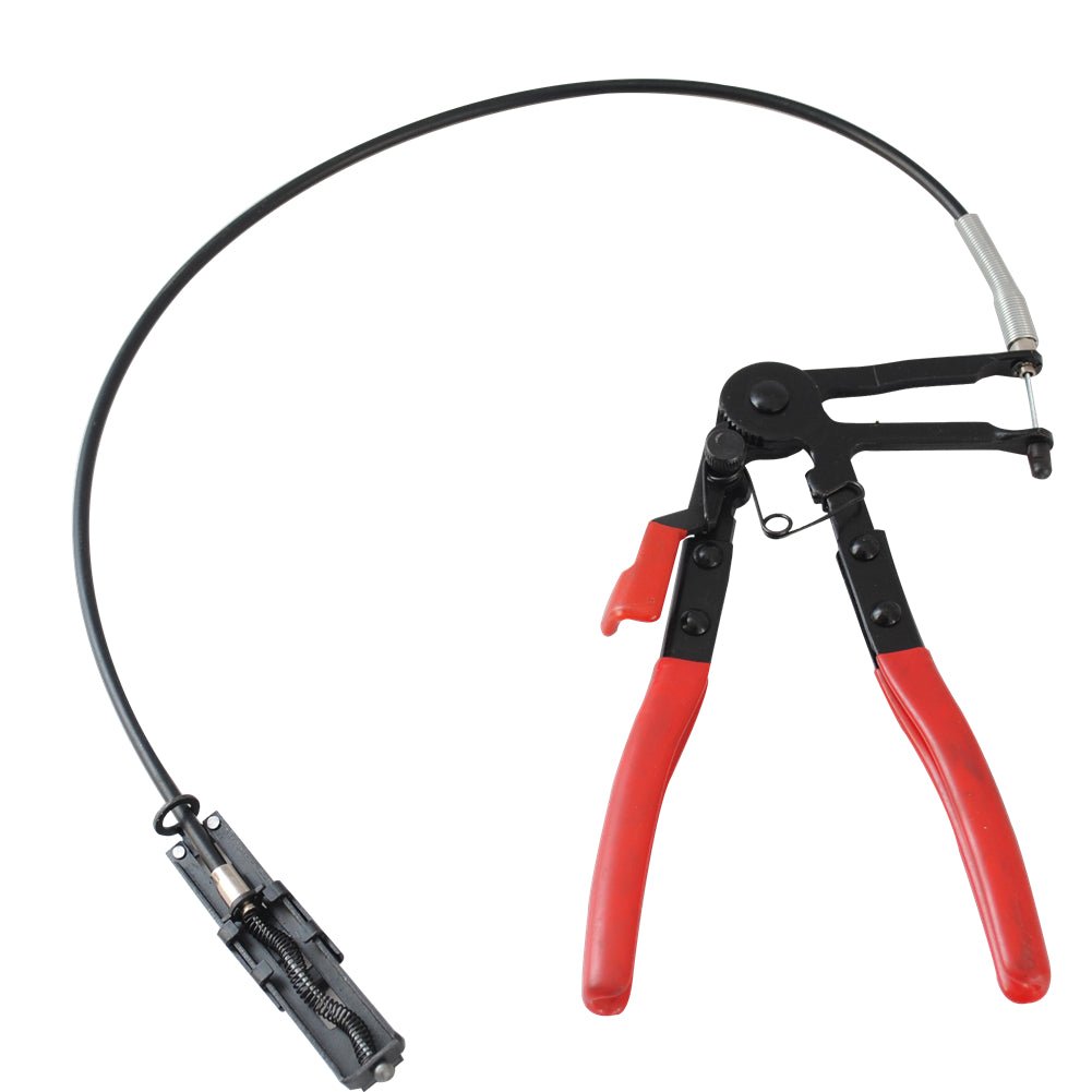 3b809190da7821599efba55f38149c60 630mm Long Reach Schlauchschellenzange Flexible Federklammerzange für Kraftstoff Öl Wasser – Bild 1