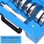 Aluminium Lagerlaufbahn und Dichtung Treiber Bush Press Installation Tool Kit 10 Stück – Bild 6