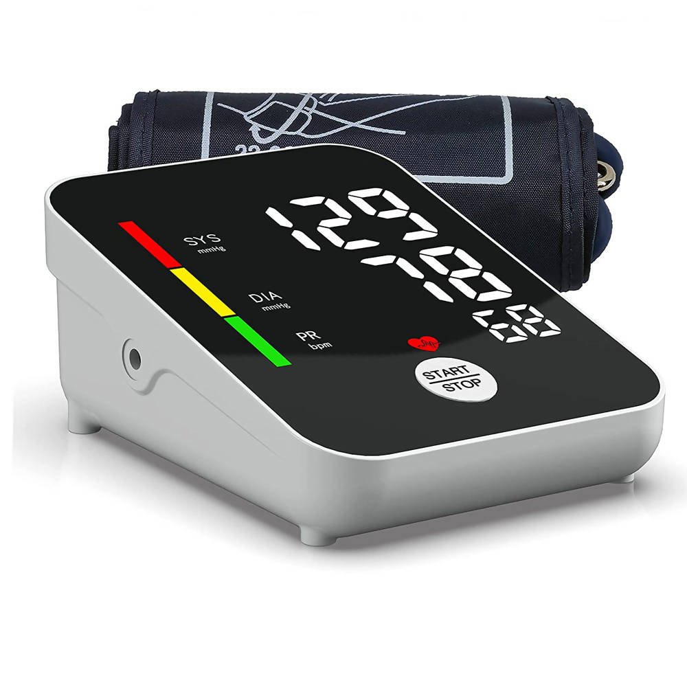 eDplCLYOPL Ultra Precision Blutdruckmessgerät / Präzise Blutdruck- und Pulsmessung am Oberarm / Arrhythmie-Erkennung / Mit smarter Speicherfunktion / Für den Heimgebrauch – Bild 1