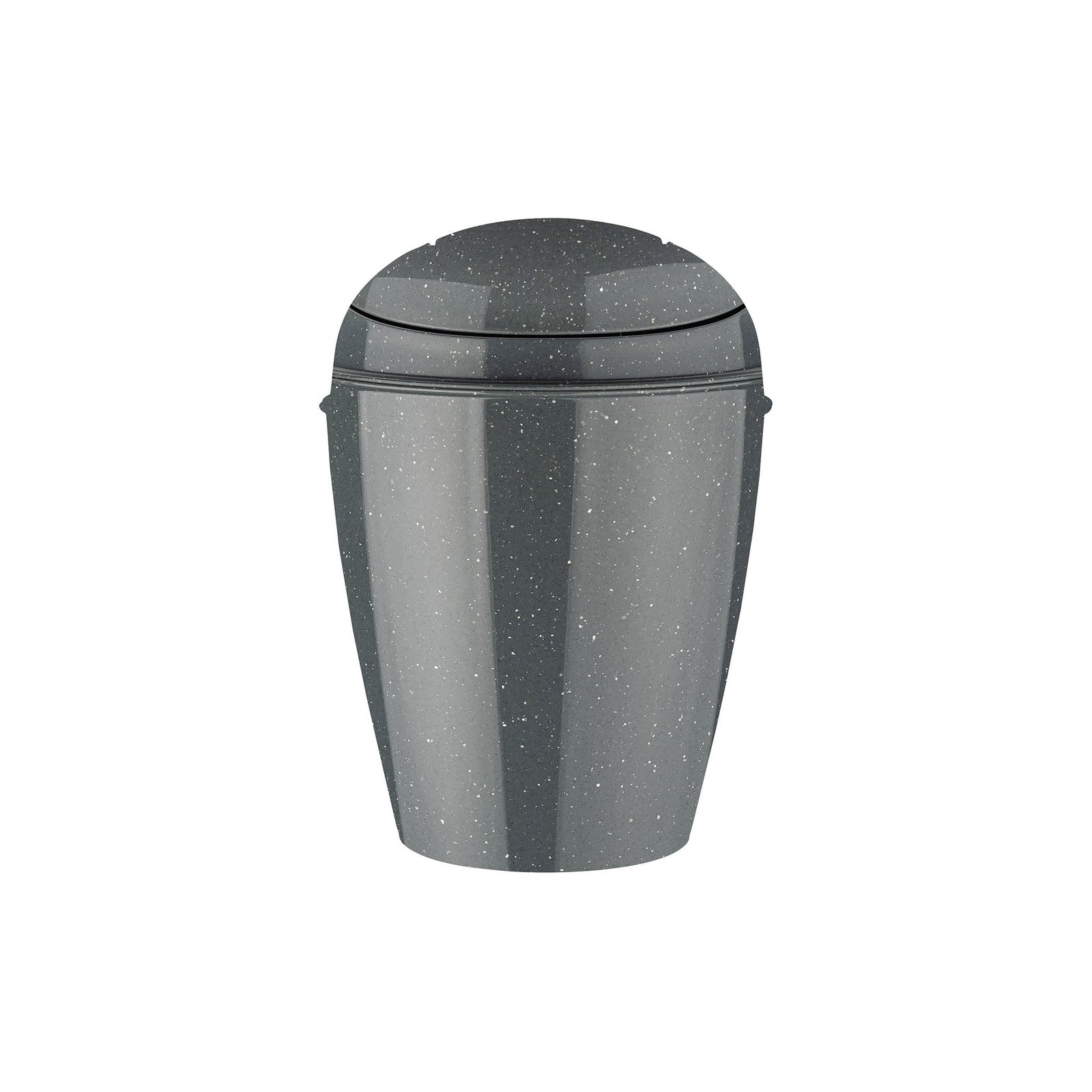 schwingdeckeleimer-del-xs-ash-grey-original Schwingdeckeleimer DEL XS – Bild 1
