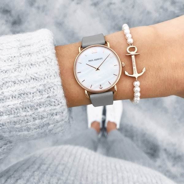 uhr-miss-ocean-pearl-rosegold-leder-graphite-diverse-modelle-389193 Uhr Miss Ocean Pearl Roségold Leder Graphite, diverse Modelle – Bild 1