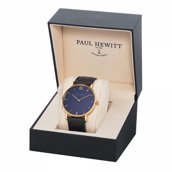 uhr-sailor-blue-lagoon-gold-leder-schwarz-diverse-modelle-170453 Uhr Sailor Blue Lagoon Gold, Leder schwarz, diverse Modelle – Bild 1