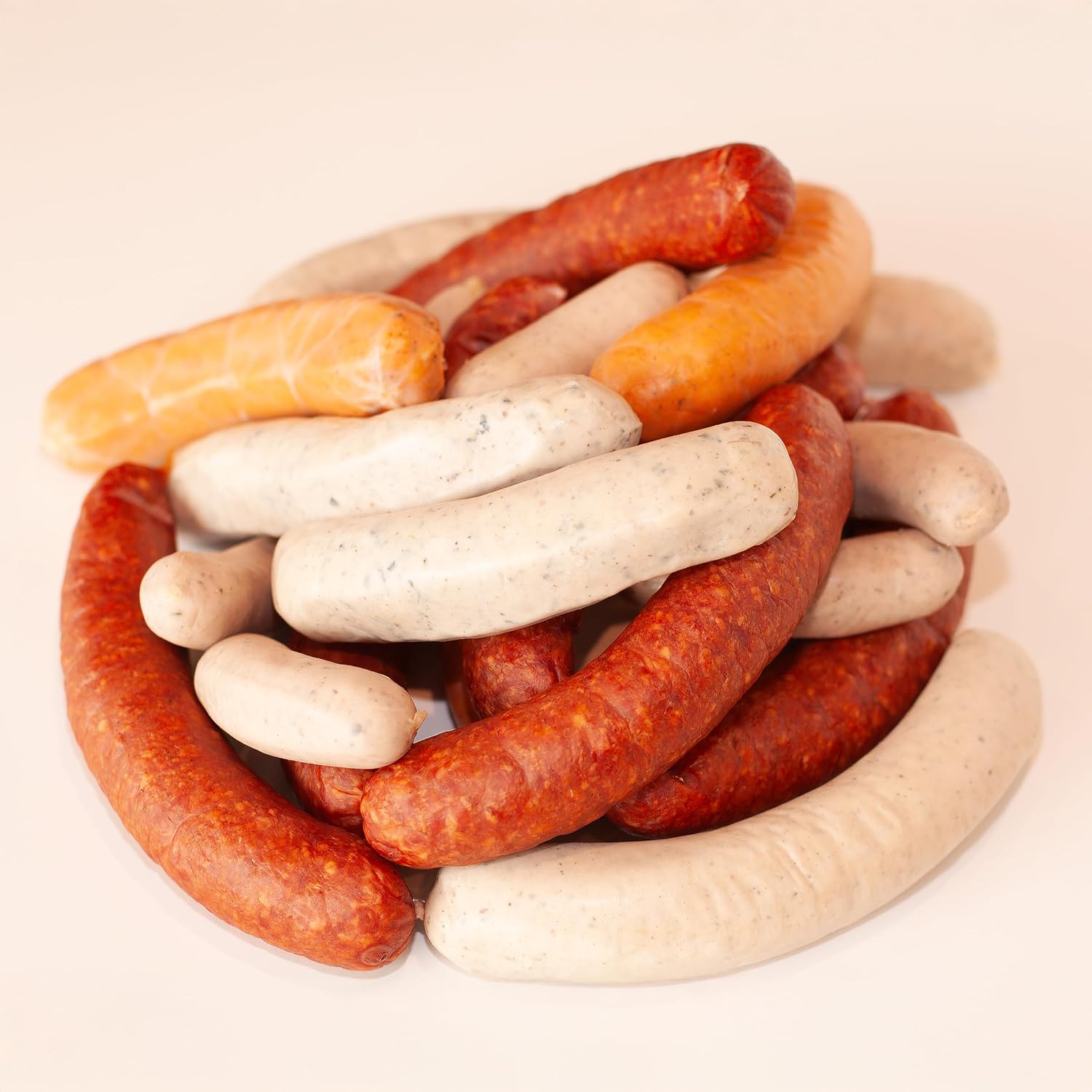 MEISTER'S Grillpaket Bratwurst, Käsewurst, Rauchwurst Debrecziner, BBQ Bratwurst ohne Darm, Weihnachtsmarkt-Grillwurst, Rostbratwurst im Lebensmittel Paket zum Grillen & Braten – Bild 5