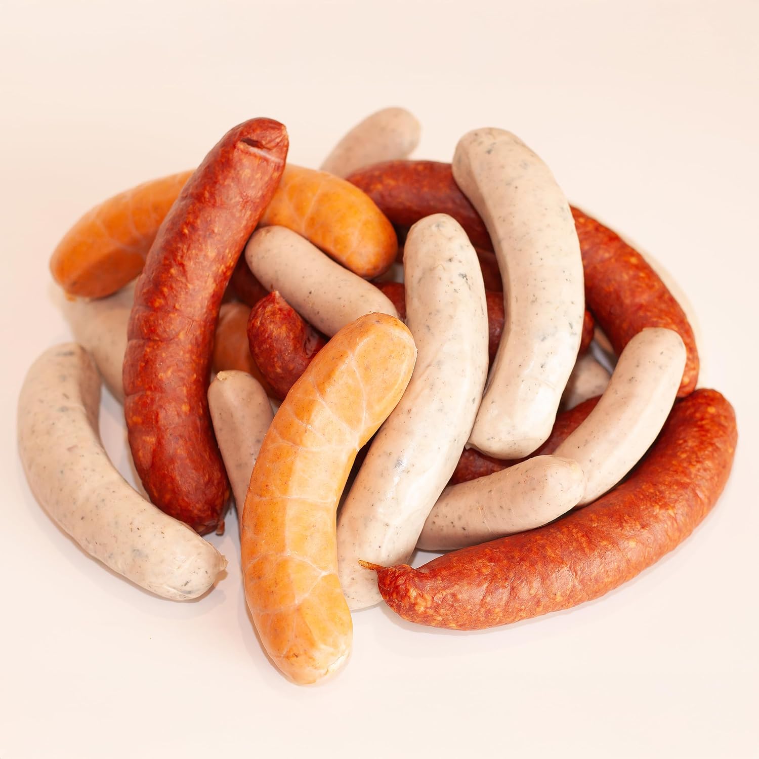MEISTER'S Grillpaket Bratwurst, Käsewurst, Rauchwurst Debrecziner, BBQ Bratwurst ohne Darm, Weihnachtsmarkt-Grillwurst, Rostbratwurst im Lebensmittel Paket zum Grillen & Braten – Bild 3